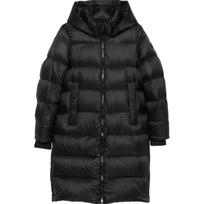 Pūkinė striukė moterims, Juoda, Jackets