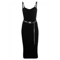Midi suknelė moterims, Juoda, Bustier midi dress
