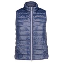 Liemenė moterims, Mėlyna, Cotton-padded vest