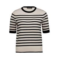 Megzta palaidinė moterims, Marga, Short-sleeved knit sweater