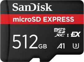 Atminties kortelė microSDXC SANDISK GamePlay 512GB Class 10 UHS-I U3 V30 žaidimams ir vaizdo įrašams