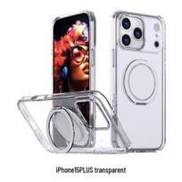 CAXITON Magnetic Rotating Stand iPhone 15 Plus Case