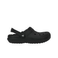Crocs Classic Clog Unisex Black EVA 2cm Clogs Non Removable Plush Insole 203591-060 36-37