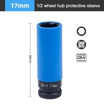1Pcs 17/19/21/22mm Lug Nut Socket Deep Impact Socket  for Pneumatic Ratchet Wrench 17mm