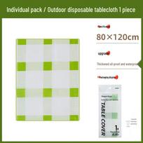 Gingham Disposable Picnic Tablecloth