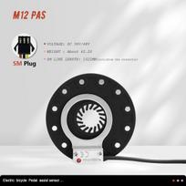 KT M12 Electric Bike PAS Sensor 12 Magnet Pedal Assist System 3 Pin SM /WP Plug for Electric Bicycle Conversion Kit Parts PAS M12 SM