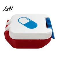 Waterproof Pill Box Portable Box Small Travel Medicine Organizer Moisture-proof Moisture Proof Case Pocket Tablet Case for Daily Health Supplements