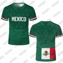 2026 New Mexico Flag Print Football Jersey For Men Women T-shirt Summer Short Sleeve Sports Quick-drying Tees Casual Kids Tops S
