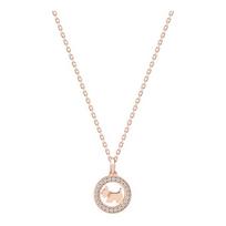 Agatha Aigasha Mozart Series Round Dog 925 Silver Synthetic Cubic Zirconia Necklace Women's 262010C sidabras