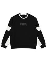 Pifa 1904 Semi-Overfit Color Block Sweatshirt Black Black/095