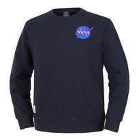 Nasa Unisex Loose Fit Sweatshirt With Patch [Navy] 95