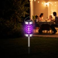 Portable Solar Mosquito Killer Lamp USB Rechargeable Bug Zapper for Camping Tent and Outdoor with LED 3
