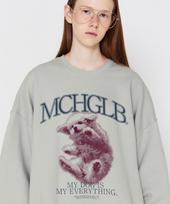 Match Glove Fly Puppy Sweatshirt (Light Green) Oatmeal/Free