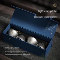 OUDON Titanium Blue Small Cup Set