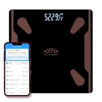 Hoffen (Made in India) HO-9 Bluetooth BMI,BMR Weight Machine for Body Weight With 25 Essential Body Parameters | Body Composition | Free Bluetooth
