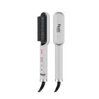 KTEIN Hair Straightener Brush - Anti-Scalding, Fast Heating, Adjustable Temperature, 360° Rotatable Cable, Shock Proof, 220/240V