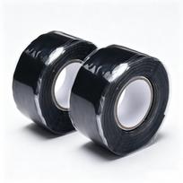 2PC Super Strong Silicone Waterproof Duct Tape Instant Stop Leaks Seal Repair Insulating Adhesive Tape for Pipe Roof Hose Pool Crack Fix 2 volumes juoda