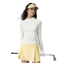 MOLY VIVI Women's Slim-Fit Stand Collar Yoga Jacket M