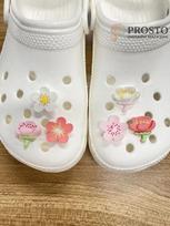 6 Pack Shoe Decorative Clog Accessories for Women Men Kids One Size rožinė