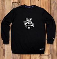 Doldol Ally_Mtm_02 Bicycle Camping Deer Ellie Character Graphic Sweatshirt Light Gray/S