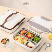 Taifuhao 316 Stainless Steel 5-Compartment Bento Box