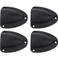 4Pcs  Nylon Cable Vent Cover for Boats/Yachts/Kayaks | Weather - Proof Wire Guard with Mounting Screws