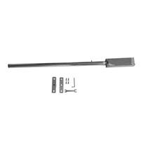 Stainless Steel Kayak Motor Mount Bar 91cm Long Heavy Duty Trolling Fittings Universal Rail for Fishing Boat Setup