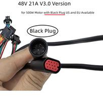 Original 48V 21A Brushless DC Motor Controller for OUXI V8 Electric Bicycle Controller Replace Parts OUXI V8 Black Plug