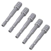 5Pcs Sleeve Connecting Rod Head Socket Adapter Impact Hex Shank Drill Bit Bar Set 1/4inch Bit Power Tool Accessories 1