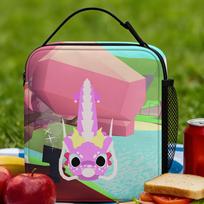 A-Adopts Me Lunch Bag  Convenient Lunch Box Child Outdoor Picnic Designer Cooler Bag Fun Oxford Tote Food Bags One Size