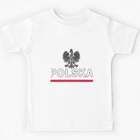 Poland - Polska National Sport Jersey Kids T-Shirt 100