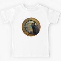 Cat Noir #2228 | Black Cat Kids T-Shirt 120