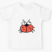 Kawaii Lady Bug - Adorable Bug Kids T-Shirt 160