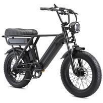 YANGOR Y20 Pro All-Terrain Electric Bike with Dual Battery 15Ah+20Ah juoda