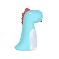 Cute Dinosaur Music Automatic Soap Dispenser Children Sensor Hand Sanitizer Dispensers mėlyna