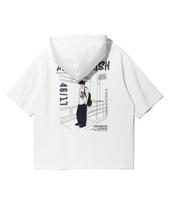 Bunker Buster Street Boy Short Sleeve Hoodie Mp2Tu248_Off White Off White/095