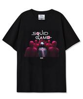 Canvas [Ulkin X Squid Game 3] Pink Coffin T-Shirt_Black Black/One