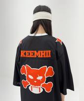 Kimhi Star American Cat Football Jersey - [Black]