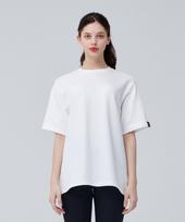 Moz Moz Standard Double-Sided Short Sleeve T-Shirt_White 1