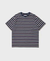 Le Tigre Multi Stripe Half T-Shirt (Navy) Navy/M