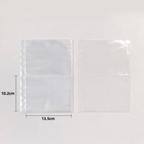 10pcs A5 Binder Inner Pages Transparent Photocards Collect Volume  Albums style 2