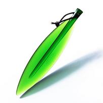 Tool Student Stationery Envelopes Opener Lancet Paper Willow Leaf Letter Opener Express Opener žalia