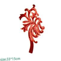 Diy Heat Transfer Press Iron-on Patch Sticker Garment Costume Dress Decorative Geometric Embroidery Sequined Applique Patch 1 bag of 20pcs