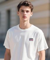 Jeneleolwogseu G-25-Ss-728 Printed Short Sleeve T-Shirt_White White/2Xl