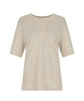 Sup Linen Basic Short Sleeve T-Shirt (Sa5Stc2) Blue(43)/044
