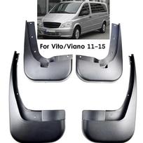Skirta Mercedes Benz V-Class Vito W447 Viano W639 purvasaugis V250 automobilių sparnai purvasaugiai Vito apsaugos nuo purslų 2006- Metris
