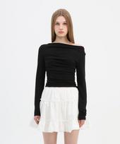 Slow Garments Flowing Long Sleeved Top Black/Os
