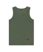 Maha Grid Pigment Eclipse Sleeveless Khaki(Mg2Fmmt541A) Khaki/M