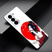 Red Sun Japanese Anime telefono dėklas, skirtas Samsung Galaxy S22 Pro S21 S20 FE Ultra S10 Lite S10 S10E S9 S8 Plus minkštas TPU juodas dangtelis Samsung S8 Plus