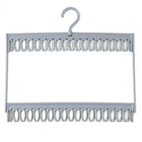 Socks Underwear Drying Rack With Rotatable Hook Strong Load-bearing Windproof Clothes Drying Hanger Rack